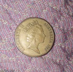 Rare 1 Australian Dollar 1995