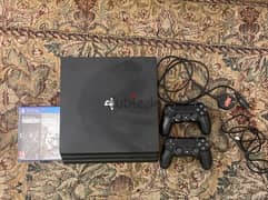 playstation 4 pro - 1TB - 2 controllers - 2games