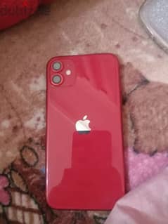 iphone 11 BT 77% 128 GB Red