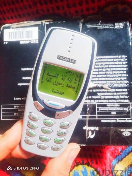 لهوات الموبيلات النادرة والاعمال الشاقه نوكيا Nokia 3310 الاصلي بحالته 0