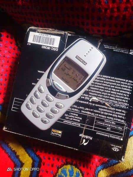 لهوات الموبيلات النادرة والاعمال الشاقه نوكيا Nokia 3310 الاصلي بحالته 3