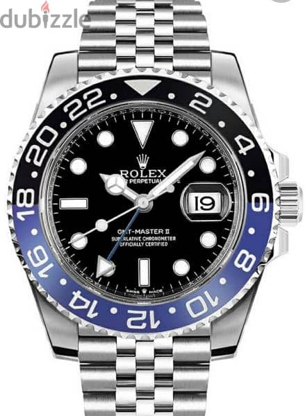 Rolex gmt  mirror same original
 Italy imported 
sapphire crystal 0