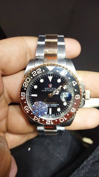 Rolex gmt  mirror same original
 Italy imported 
sapphire crystal 5