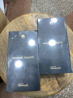 Huawei Mate 50 512G Black / Mate 50E 256G Black جديد متبرشم