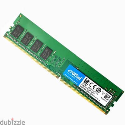 Crucial Ram ddr4 2666MHZ 16GB [8*2]