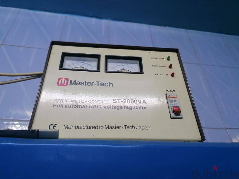 مثبت تيار كهربائي لحماية الاجهزه الكهربائيه ماركة ماستر تيك2 كيلو 1