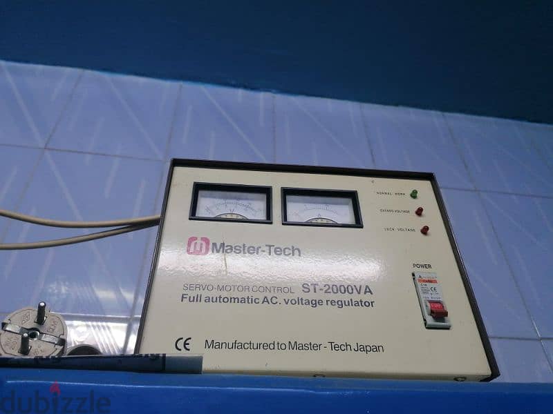 مثبت تيار كهربائي لحماية الاجهزه الكهربائيه ماركة ماستر تيك2 كيلو 2