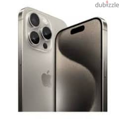 iPhone 15 pro max 256 natural titanium new