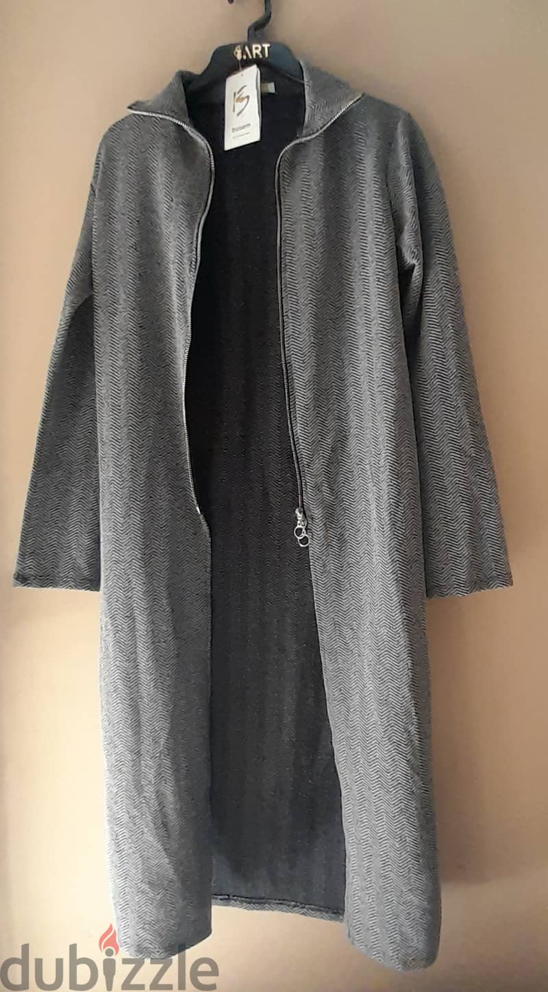 New long cotton jacket. Made in Turkey 1