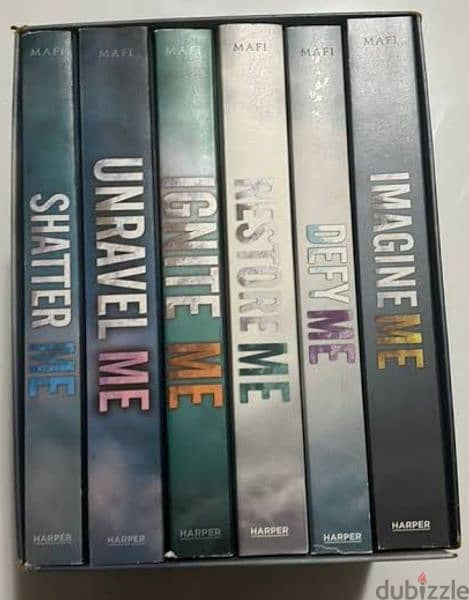 Shatter me Book series with Believe me novella 1