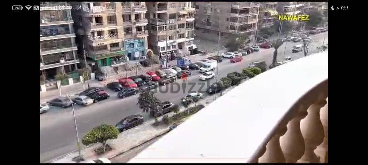 شقة للبيع علي الشارع الرئيسي متشطبة بالعفش في مصر الجديدة في محمد فريد 13