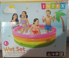 Intex pool used once for sale