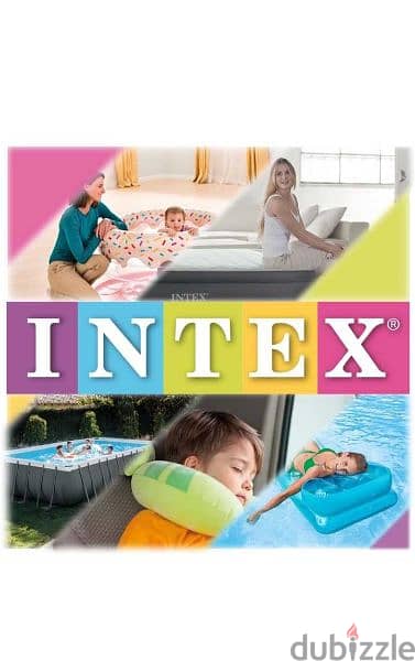 Intex pool used once for sale 3