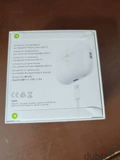 Airpods pro 2 with MEGASAFE، SEALED 0