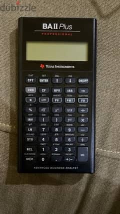 TI BA - II Plus Pro Financial Calculator 0