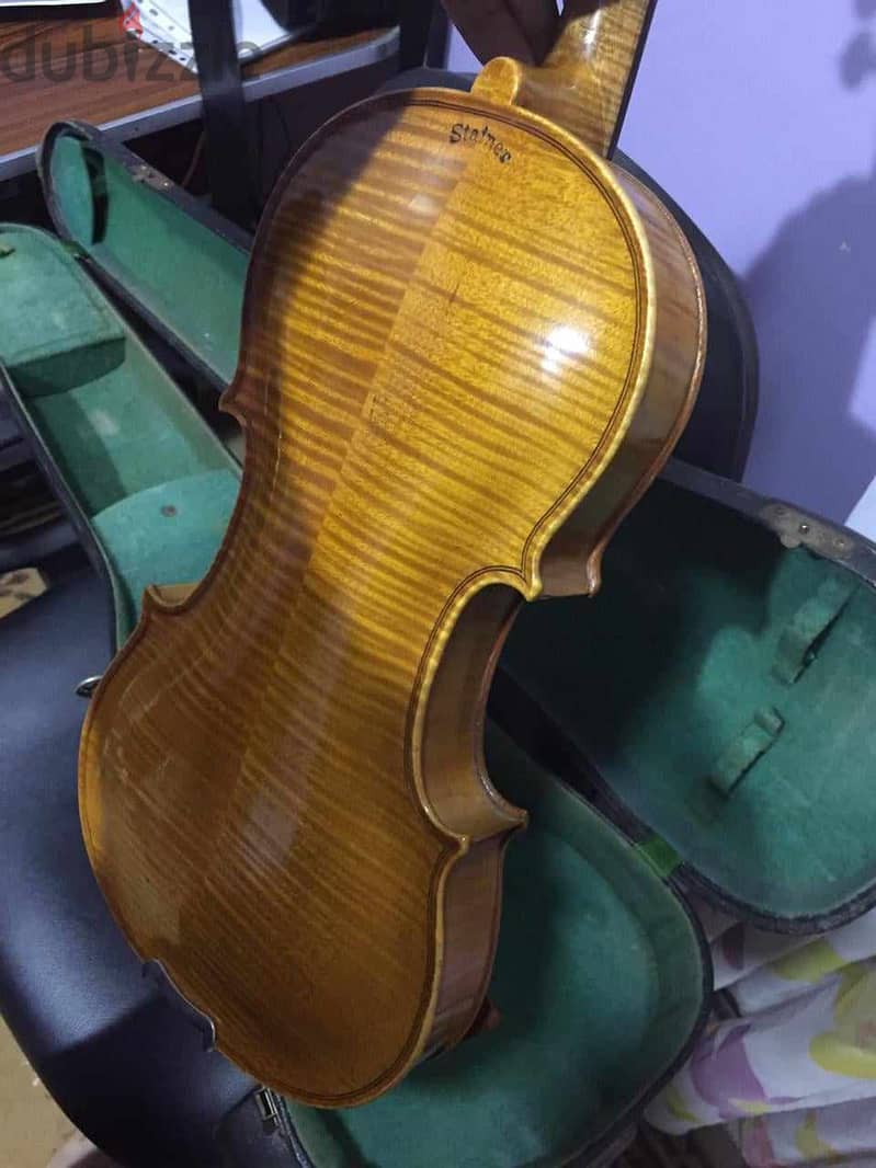 Old Violin After Jacobus Stainer size 7/8 كمانجه قديمه ماركة شتاينر 3
