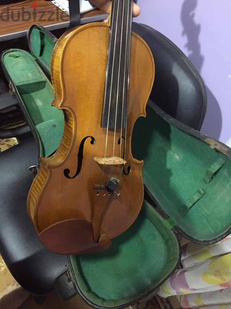 Old Violin After Jacobus Stainer size 7/8 كمانجه قديمه ماركة شتاينر 8