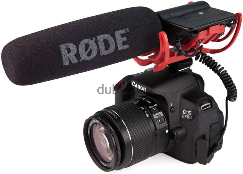 Rode VideoMic Camera-Mount Shotgun Microphone with Rycote Lyre Shock M 0