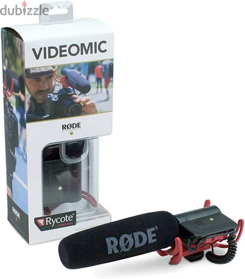 Rode VideoMic Camera-Mount Shotgun Microphone with Rycote Lyre Shock M 3