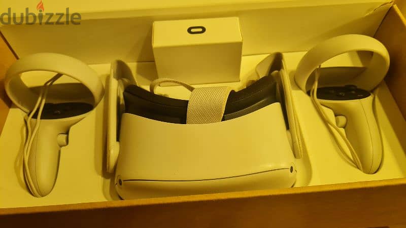 نظارة الواقع الافتراضي VR Meta Oculus Quste 2 بحالة الجديد 64 GB 1