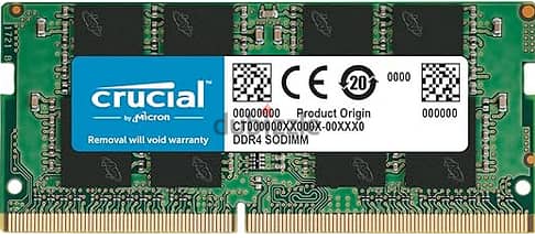 وحدة ذاكرة خطية مزدوجة 16 جيجابايت DDR4-2666 لاجهزة اللاب توب من كروشي 1