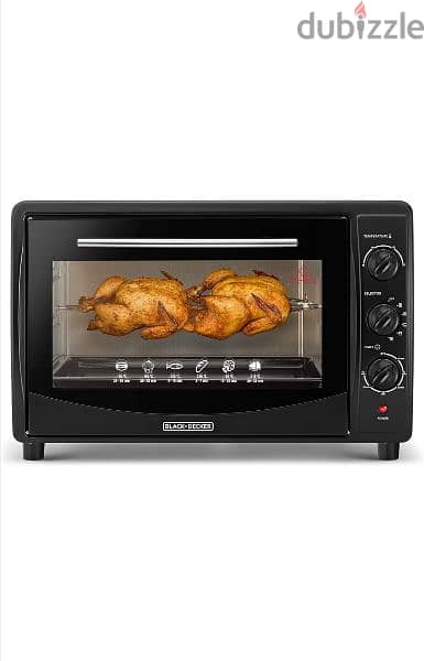 black and decker electric oven, toaster and baking 0
