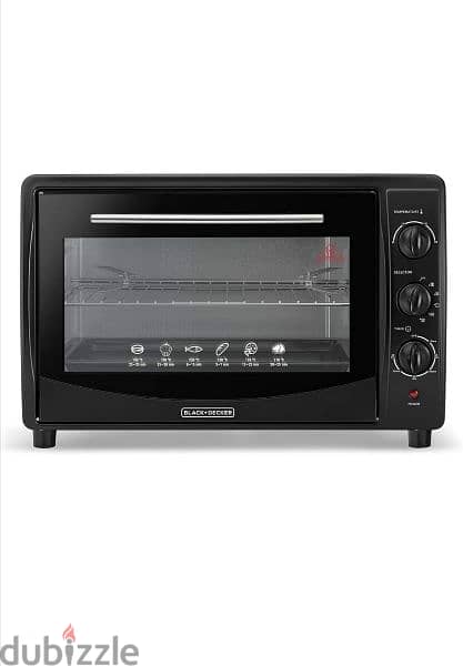 black and decker electric oven, toaster and baking 3