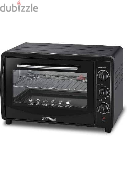 black and decker electric oven, toaster and baking 4