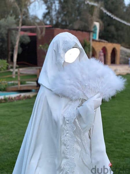 فستان زفاف للمحجبات او المنتقبات 4