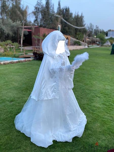 فستان زفاف للمحجبات او المنتقبات 5