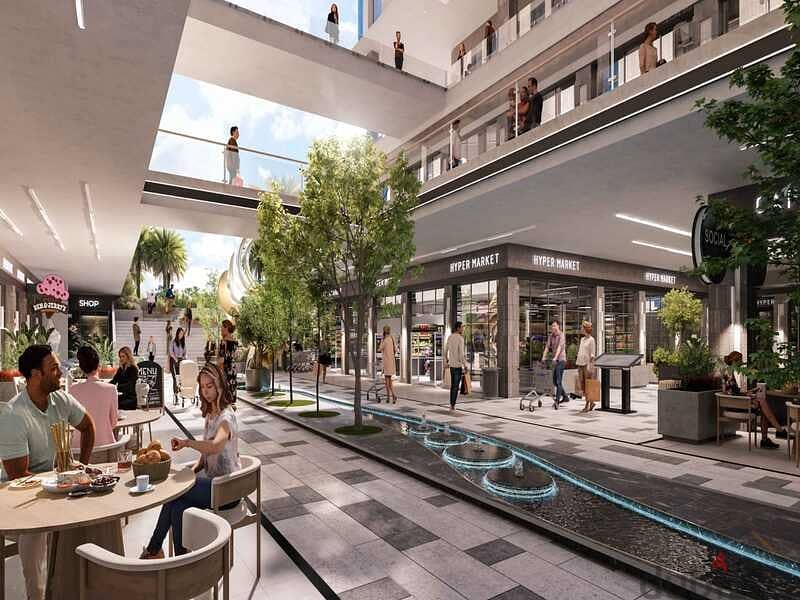 in Valory New Cairo with DP 10% SHOP 45m INTERFACE on Gamal Abdel ...
