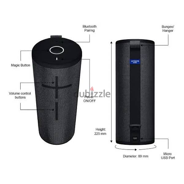 UE MEGABOOM 3 Bluetooth Speaker 2