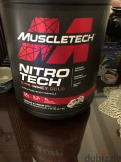 Muscletech nitrotech cookies and cream 5lbs - 2.3 kg 0