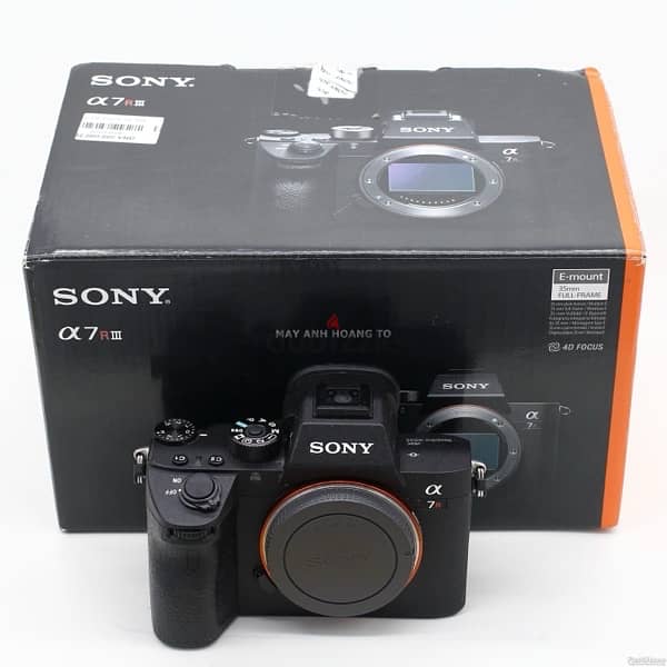 Sony camera a7R iii zero with box 0