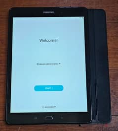 Samsung Tablet A excellent condition. no scatches, great battery