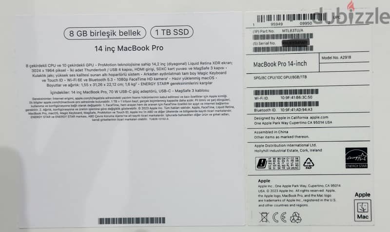 MacBook Pro M3 1TB 3