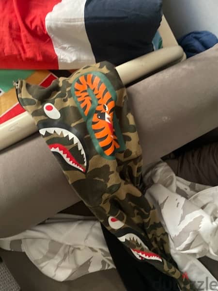 original bape camo shark full zip hoodie 3