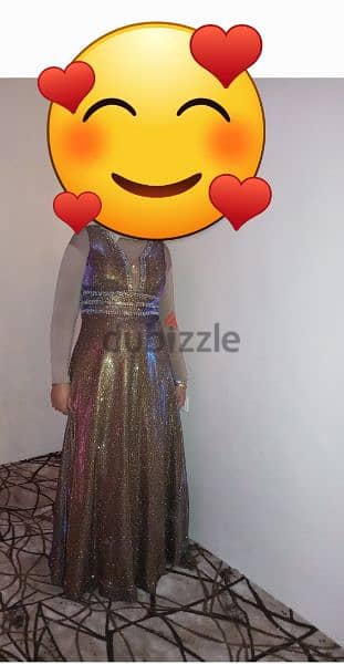 فستان سوريه بحاله ممتازه يلبس من ٧٥ لغيت ١٠٠كيلو 1