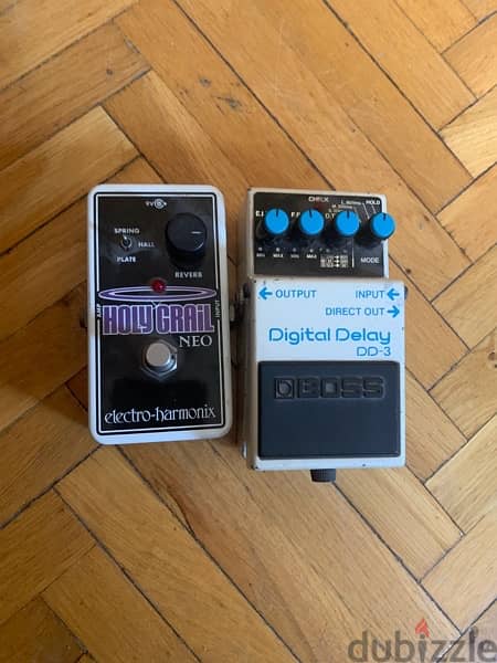 guitar pedal reverb and delay 0