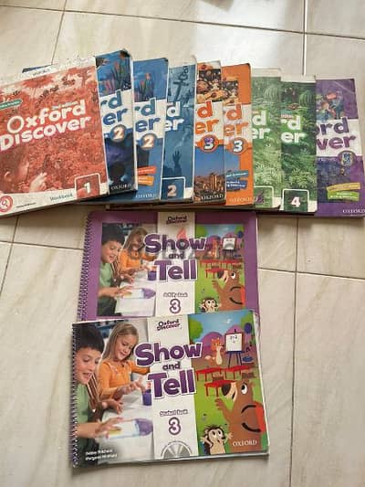 كتب انجليزية Oxford discover English books