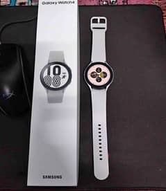 Samsung watch 4 silver 44mm + local warranty