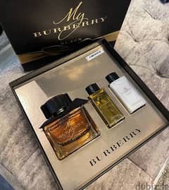 burberry black perfume gift box