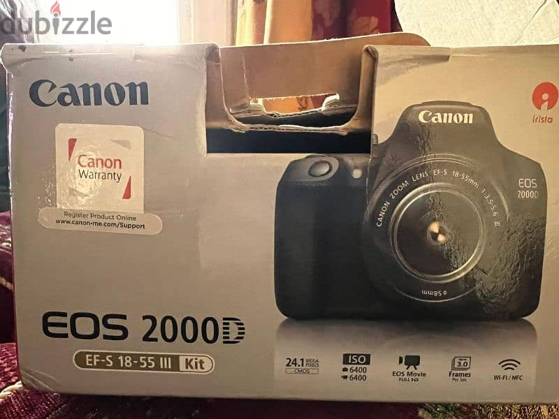 camera canoon Eos 2000 D 12