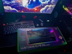 Razer Huntsman Elite - Red Optical Keyboard / كيبورد ريزر 0