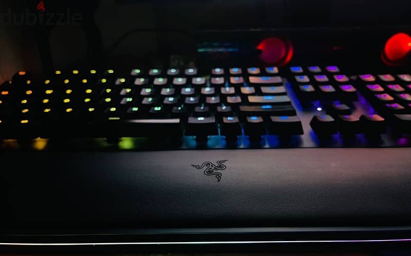 Razer Huntsman Elite - Red Optical Keyboard / كيبورد ريزر 1