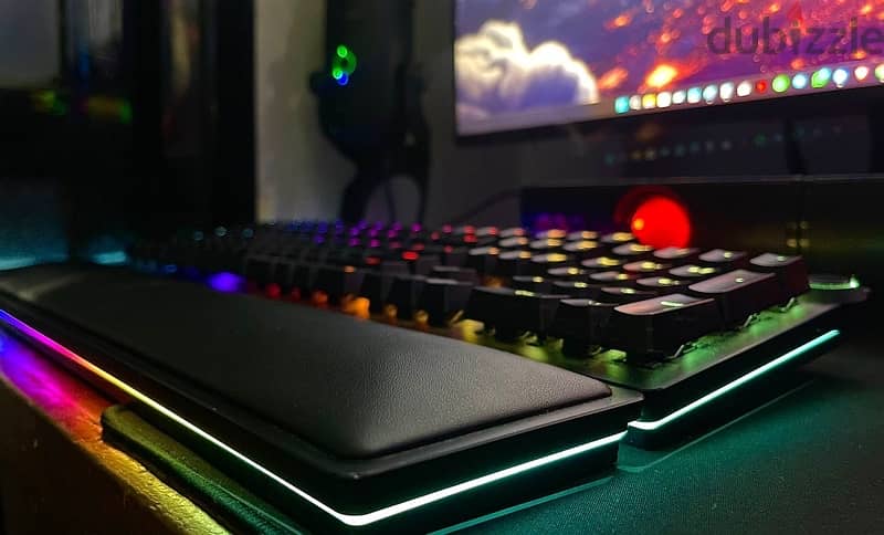 Razer Huntsman Elite - Red Optical Keyboard / كيبورد ريزر 3