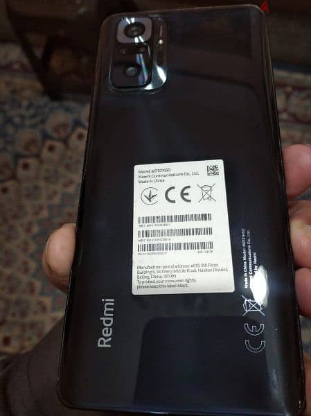 تليفون Redmi Note 10 pro رامات 3+8 تليفون بحاله الزيرو جهاز فقط 3
