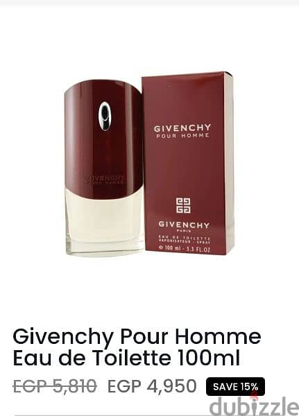 Givenchy Pour Homme 100ml

 عطر جفنجي بورهوم للرجال تعتيق 15 سنة 6