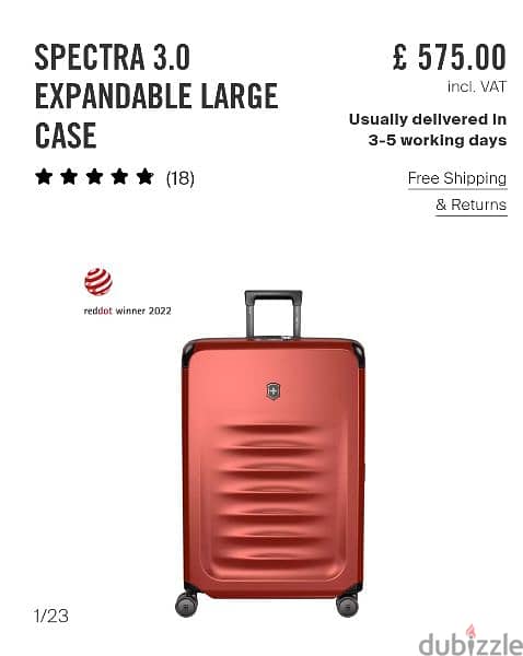 Victorinox switzerland luggage large suitcase 17