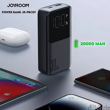 Joyroom Power Bank 20000 MAH Jr-PBC07 Orignal Fast Charge 30W 0